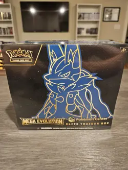 Pokemon TCG: Mega Evolution Pokemon Center Elite Trainer Box (Mega Lucario) - Image 1