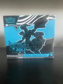 Pokemon TCG Scarlet & Violet: Black Bolt - Elite Trainer Box ETB -New and SEALED - Image 1