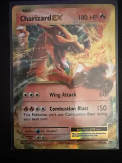 Pokemon TCG - Charizard EX 12/108 - Holo Full Art Rare - XY Evolutions *NM/M - Image 1