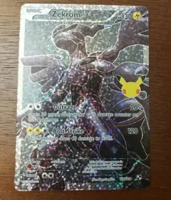 Pokemon TCG Zekrom Celebrations: Classic Collection 114/114 Holo Ultra Rare - Image 1