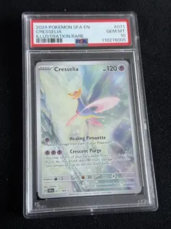 2024 Pokemon SFA EN Shrouded Fable 071/064 Cresselia Illustration Rare PSA 10 - Image 1