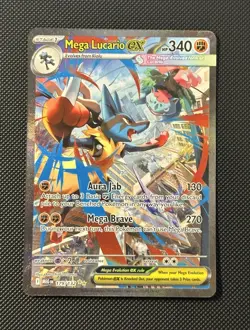 Pokemon Mega Evolutions TCG Mega Lucario Ex 179/132 SIR - Image 1