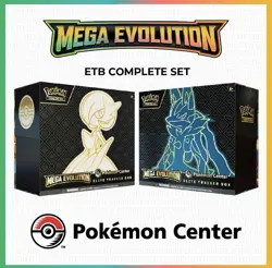Pokemon TCG Mega Evolution Pokemon Center Elite Trainer Box ETB Set Of 2 - Image 1