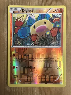 Pokemon TCG Diglett Generations 38/83 Reverse Holo Common VLP - Image 1
