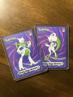 Pokemon 1997 Nintendo Infinity Shiny Set Shining Mega Mewtwo X+Y Rare WOTC VTG - Image 2