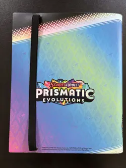 Pokemon TCG - Prismatic Evolutions Binder - NEW - Binder Only - Image 2