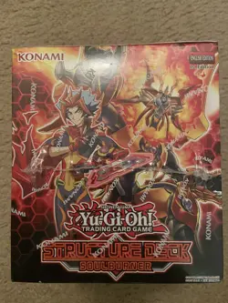 Yu-Gi-Oh! Structure Deck Soul Burner 1st edition Factory Sealed Display Box - Image 4