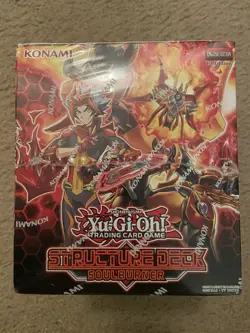 Yu-Gi-Oh! Structure Deck Soul Burner 1st edition Factory Sealed Display Box - Image 5
