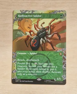 Radioactive Spider #0212 Rare Card Borderless - MTG Marvel Spiderman 2025 - Image 1