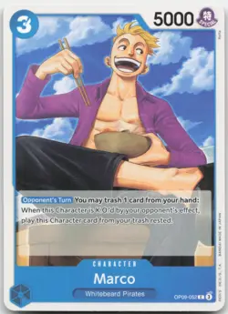 Marco Emperors in the New World OP09-052 One Piece Card NM - Image 1