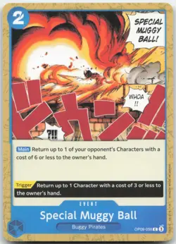 Special Muggy Ball Emperors in the New World OP09-058 One Piece Card NM - Image 1