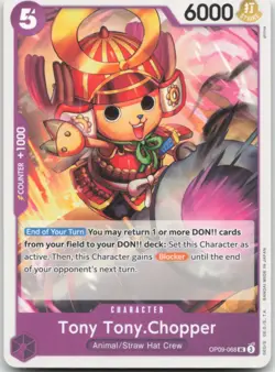 Tony Tony.Chopper (068) Emperors in the New World OP09-068 One Piece Card NM - Image 1