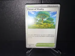 Forest of Vitality 117 2025 Pokemon Mega Evolution Uncommon Card NM+ - Image 1