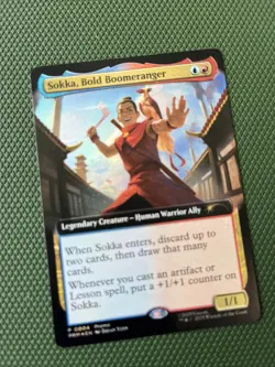Sokka, Bold Boomeranger (MagicCon Atlanta Promo Card) FOIL - Image 2