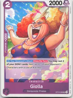 Giolla Royal Blood OP10-066 One Piece Card NM - Image 1