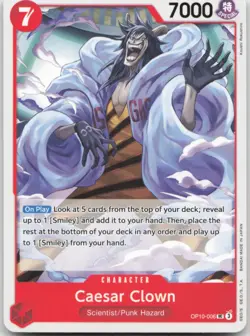 Caesar Clown (006) Royal Blood OP10-006 One Piece Card NM - Image 1
