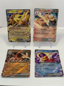 151 EX Pokemon card lot - Charizard EX Zapdos EX Jynx EX Golem EX - Image 1