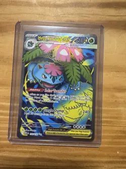 Pokemon TCG Mega Venusaur EX 155/132 Mega Evolution ENGLISH Pokemon Card NM - Image 1