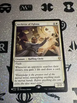 MTG - Archivist of Oghma The List Reprints Regular - NM - Image 1