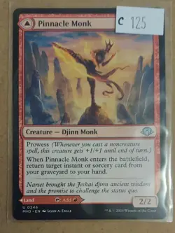 MTG - Pinnacle Monk - MH3 0246 - Modern Horizons 3 - Magic the Gathering - Image 1