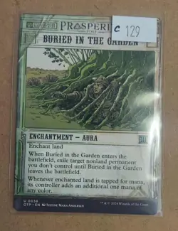 Buried in the Garden - 0038 - OTP - NM - MTG Magic the Gathering - Image 1