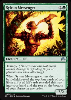 Sylvan Messenger - Light Play MTG Magic Origins - Image 1