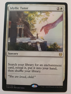 1x Idyllic Tutor FOIL Theros Beyond Death MTG Magic the Gathering NM - Image 1