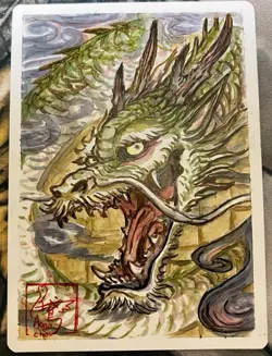 MTG Artist Proof Whirlwind Denial Foil / AOGACHOU STA-JP AP Magic - Image 1