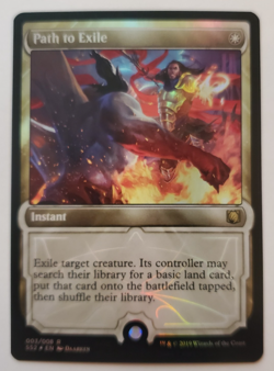 1x Path to Exile FOIL Signature Spellbook: Gideon MTG Magic the Gathering NM - Image 1