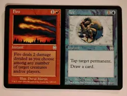 Fire Ice 1x Apocalypse MTG LPMagic The Gathering - Image 1