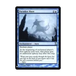 WOTC MtG Mystery Booster: Retail Exclusives Paradox Haze (U) (Foil) EX - Image 1