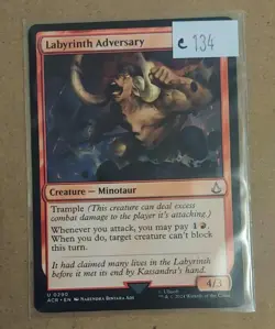 MTG Assassin's Creed U Labyrinth Adversary #0290 - Image 1