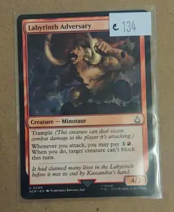 MTG Assassin's Creed U Labyrinth Adversary #0290 - Image 1