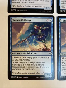4x Mtg Zendikar Rising Tazeem Roilmage NM/M Magic The Gathering - Image 2
