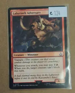 MTG Assassin's Creed U Labyrinth Adversary #0290 - Image 1