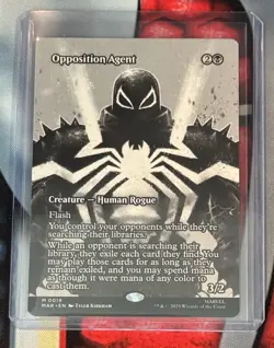 Opposition Agent - Borderless - MtG Spider-Man - NM - Image 1