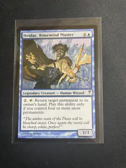 MtG x1 Heidar, Rimewind Master Coldsnap Magic The Gathering (Human Wizard) - Image 1
