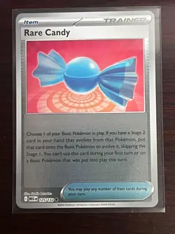 Rare Candy (Reverse Holo) 125/132 Common Pokemon Mega Evolution - Image 1