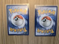 Pokemon Center Riolu and Alakazam Stamped Promo 009, 010 Mega Evolution Cards - Image 2