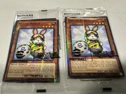 Rescue Rabbit + Neymar Jr - 2025 eFootball Promo Set - Yugioh OTS OP Limited NEW - Image 1