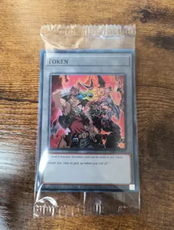 Axel & Volcanic Doomfire TKN5-EN033 Token Doom Of Dimensions Yugioh Sealed - Image 1