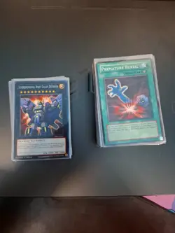 Yugioh - XYZ Warrior Deck (50 Cards) w/ Extra Deck & Custom Anime Sleeves - Image 1