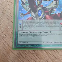 Odd Eyes Pendulum Dragon - CT12-EN001 - Secret Rare - Limited Edition - YuGiOh - Image 4