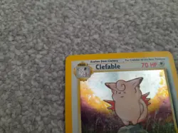Pokemon TCG Trading Card Game Jungle Clefable Holo 1/64 - Image 2