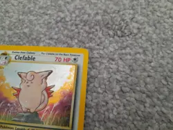 Pokemon TCG Trading Card Game Jungle Clefable Holo 1/64 - Image 3