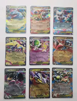 Pokemon Mega Evolution Mega EX Lot - 9 Card Listed Lot - Pack Fresh SHIP RDY - Image 1