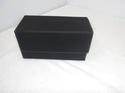 Deck Box for Trading Card Storage Black and Red - Image 3