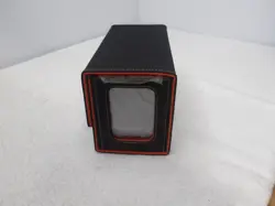 Deck Box for Trading Card Storage Black and Red - Image 4