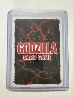 Godzilla Card Game ENGLISH Rage EGZ17++ PP Godzilla Vs. Biollante GOLD FOIL - Image 2