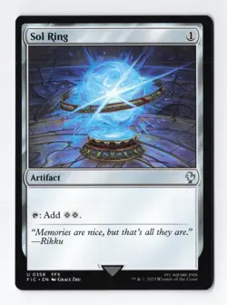 Sol Ring (0358) Normal U Final Fantasy MTG Magic the Gathering Card NM - Image 1